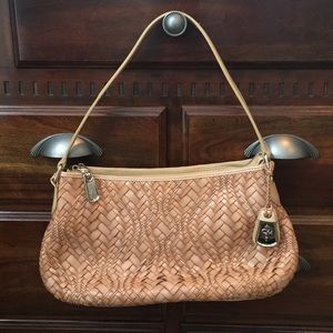 Cole Haan light tan shoulder bag